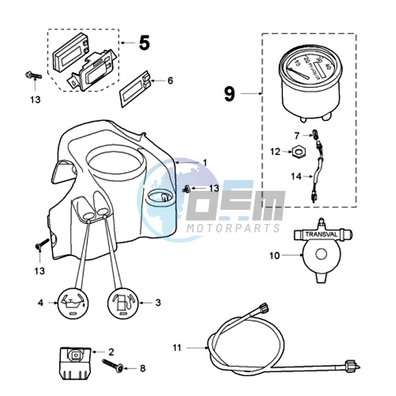 SPEEDOMETER M10 NUT