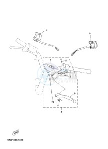 CS50 JOG R (2ADF 2ADF) drawing HANDLE SWITCH & LEVER