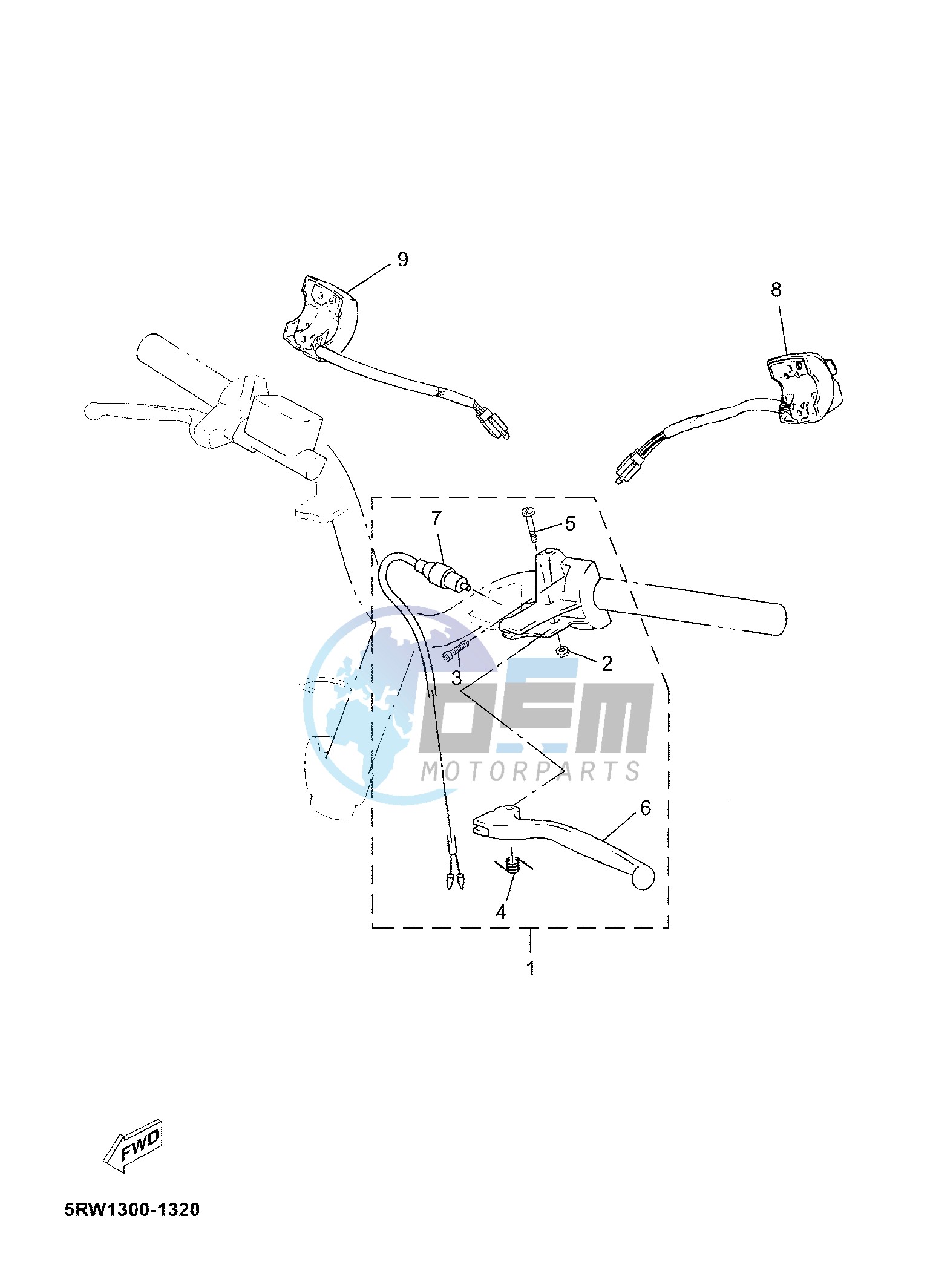 HANDLE SWITCH & LEVER