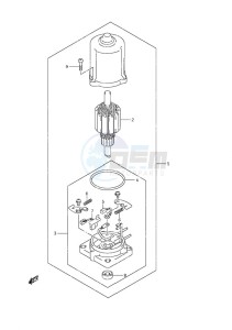 DF 50A drawing PTT Motor