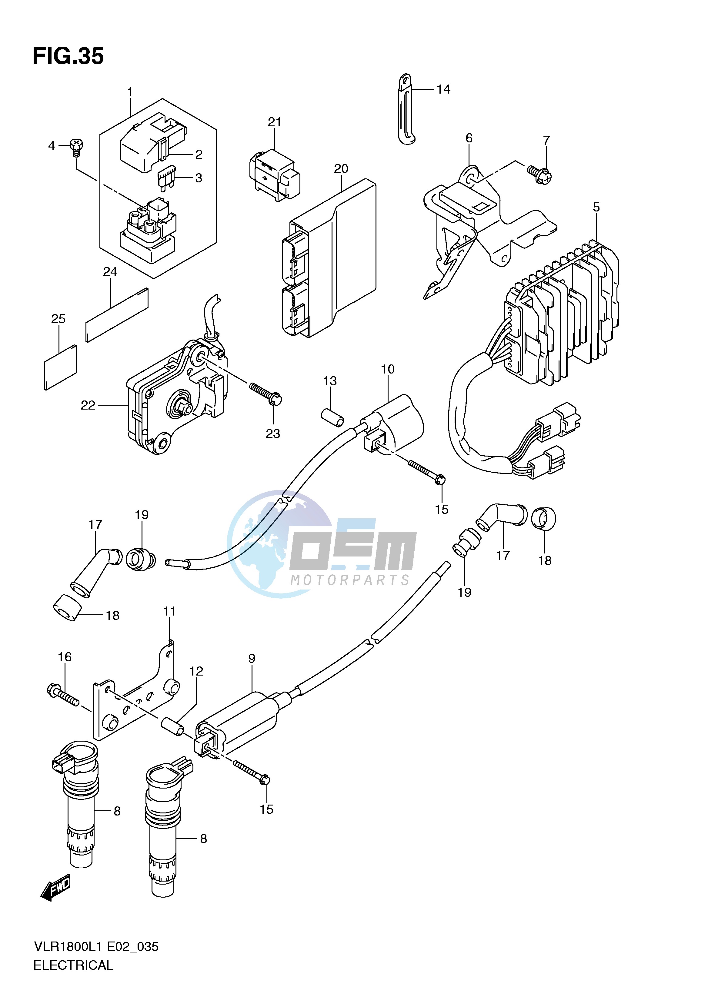 ELECTRICAL (VLR1800TL1 E24)