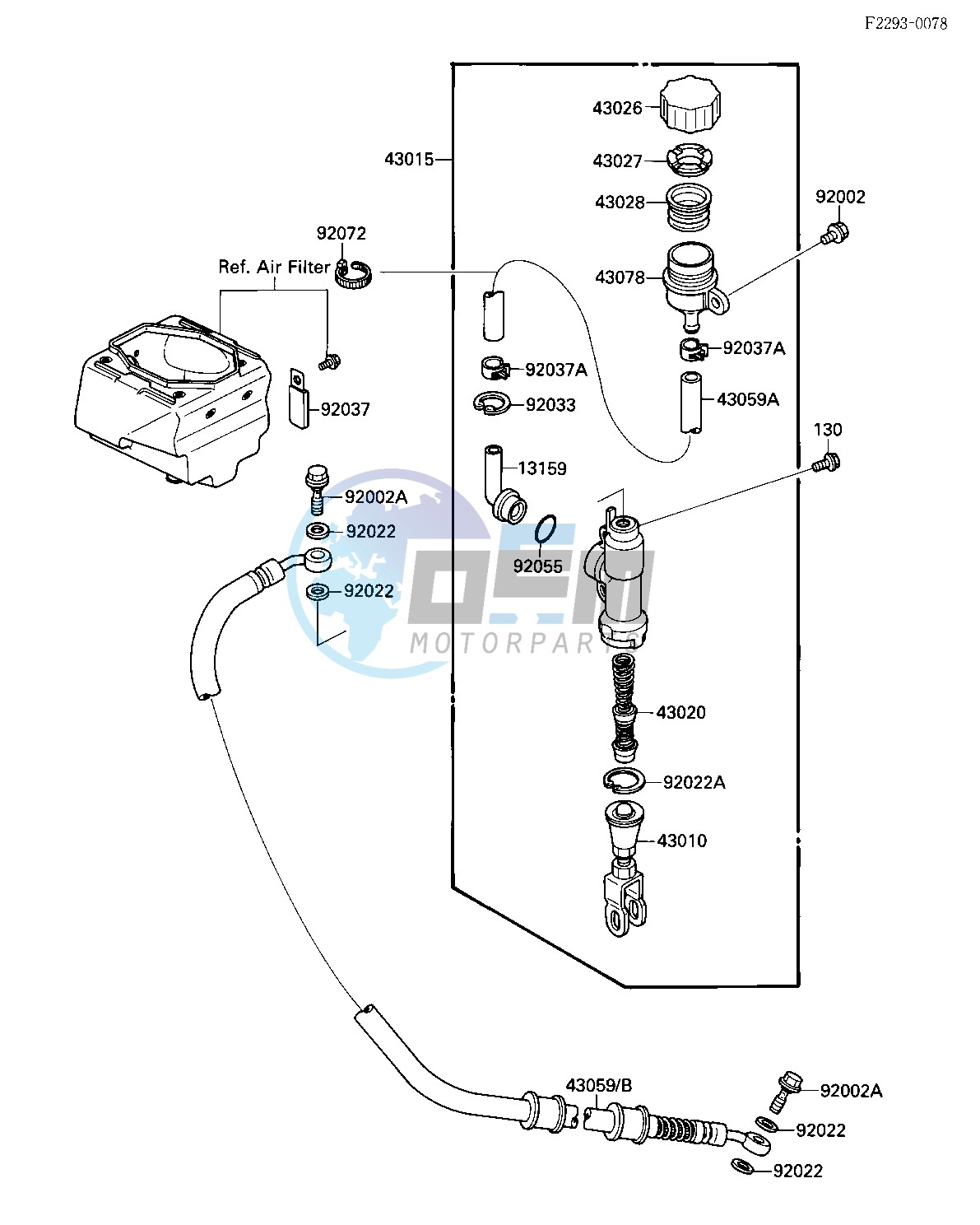 REAR MASTER CYLINDER