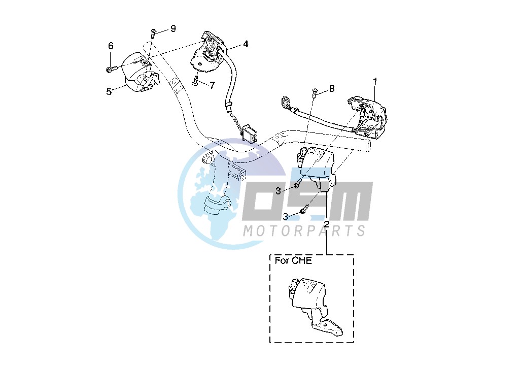 HANDLE SWITCH - LEVER