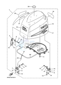 LF250TUR drawing FAIRING-UPPER