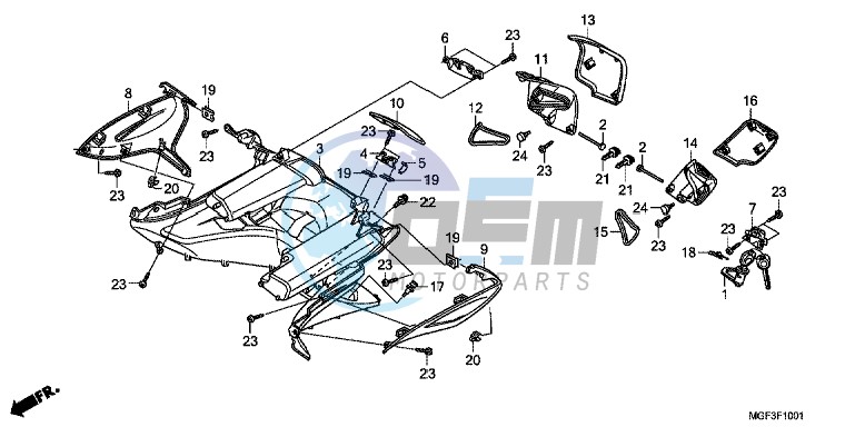 INNER BOX (FJS600A9 2KO/ FJS600AB/ DB)