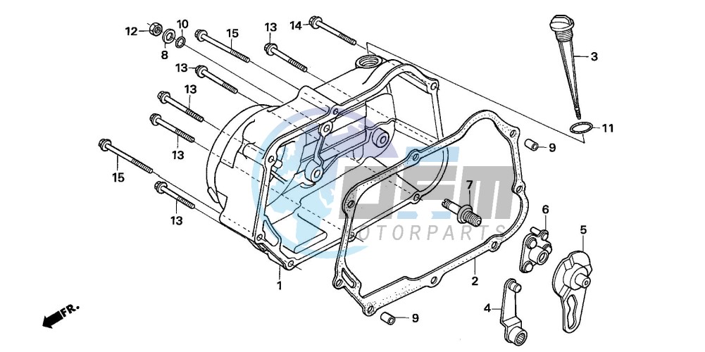 RIGHT CRANKCASE COVER