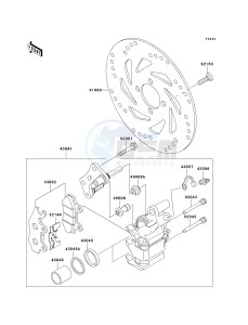 AN 112 D (D6F-D7F) D7F drawing FRONT BRAKE