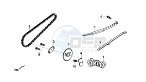 GTS 125I drawing HOLDER