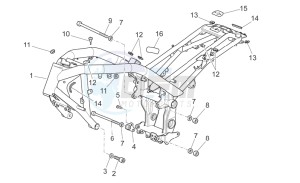 Griso S.E. 1200 8V USA-CND drawing Frame