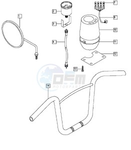 STANDARD_XL_L0-L1 50 L0-L1 drawing Handlebar