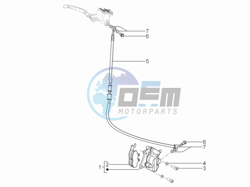 Brakes hose  - Calipers