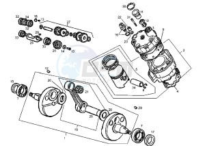 GPR REPLICA RACING - 50 cc drawing CLUTCH