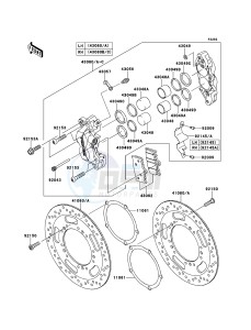 VN1700_CLASSIC_TOURER_ABS VN1700DBF GB XX (EU ME A(FRICA) drawing Front Brake