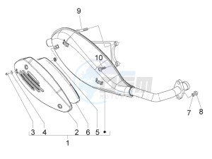 Fly 50 4t 4v (USA) drawing Silencer