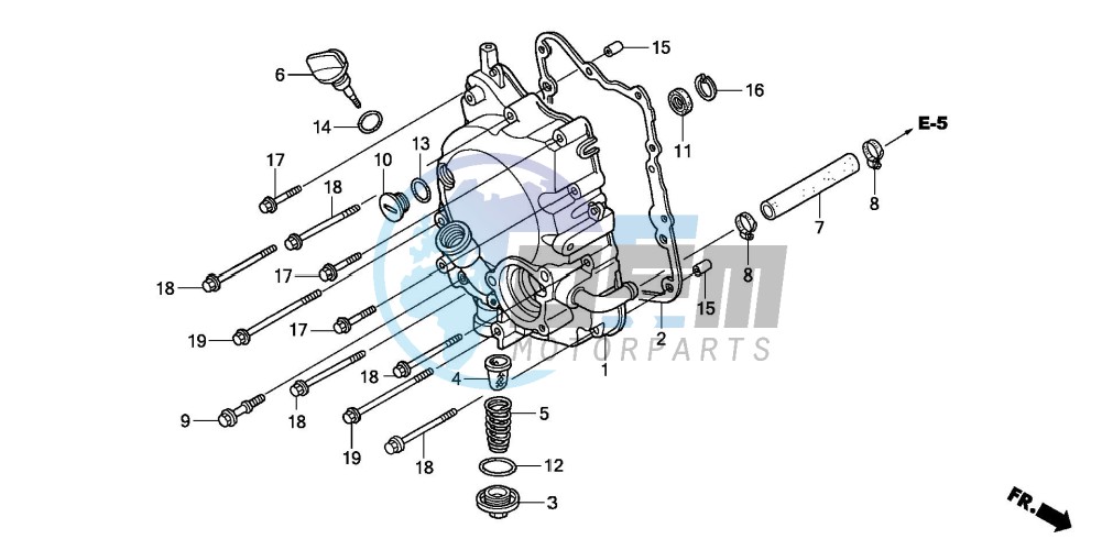 RIGHT CRANKCASE COVER