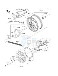 VN 2000 E [VULCAN 2000 CLASSIC] (6F-7F) E6F drawing REAR WHEEL_CHAIN