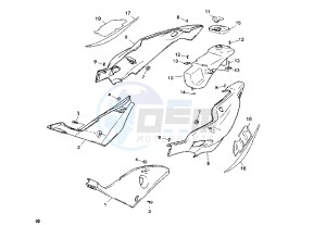 TZR RR 50 drawing SIDE COVERS