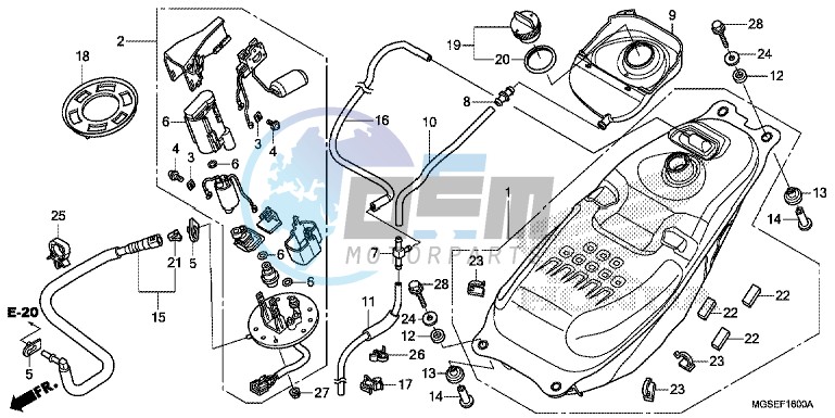 FUEL TANK/ FUEL PUMP