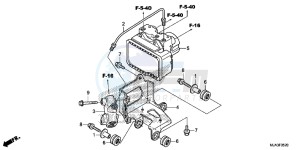 VT750C2SD UK - (E) drawing ABS MODULATOR