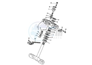 TT E 600 drawing STEERING