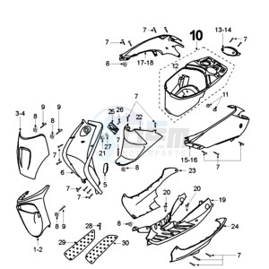 VIVA SL3 drawing COWLING