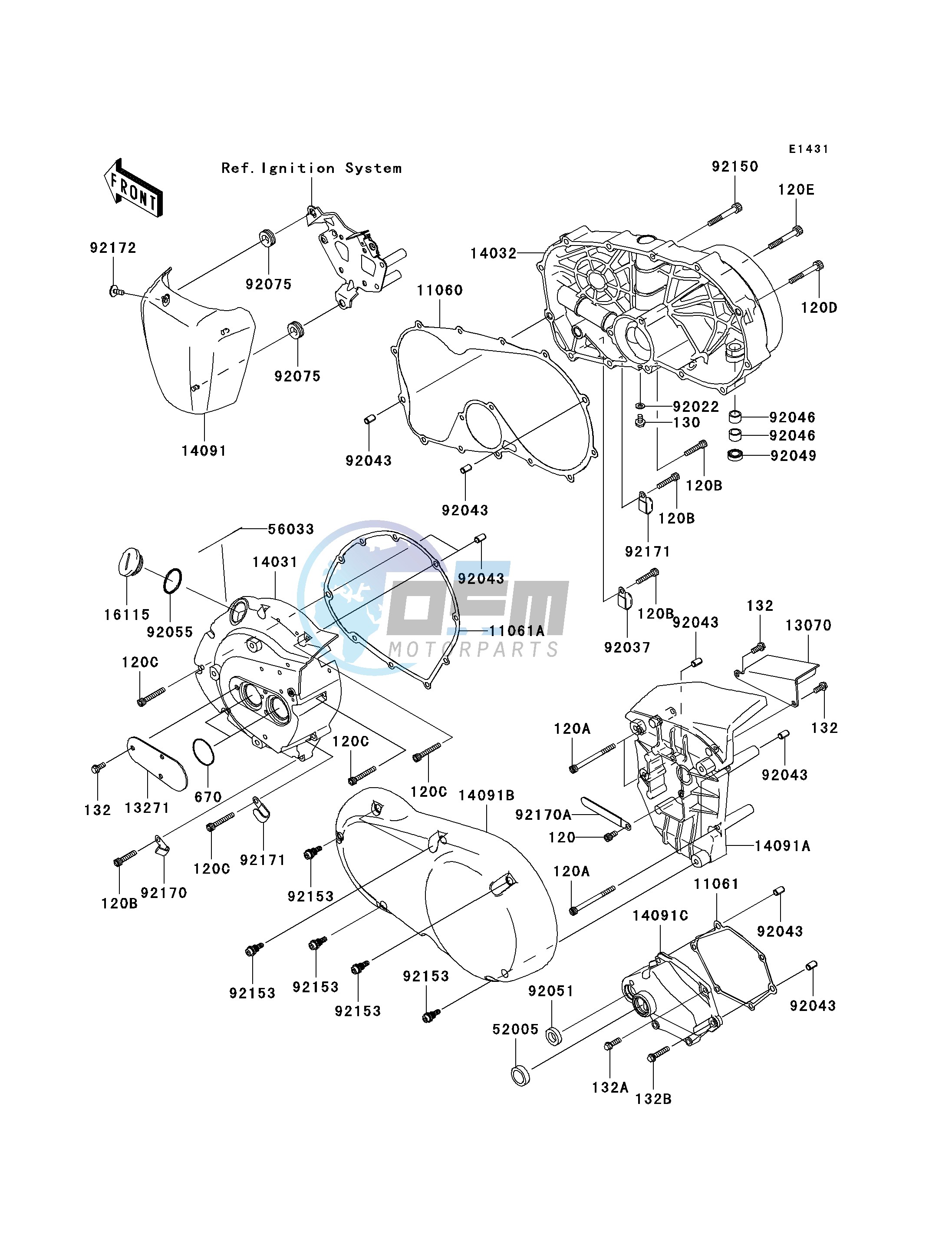 ENGINE COVER-- S- -