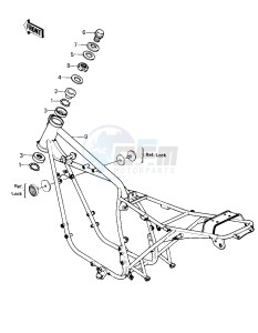 KZ 440 A [LTD] (A1) [LTD] drawing FRAME -- 80 A1- -