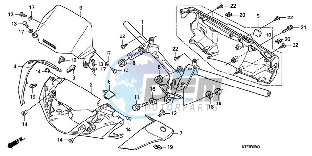 HANDLE PIPE/HANDLE COVER