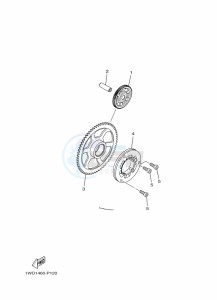 MT-25 MTN250-A (BGJ3) drawing STARTER CLUTCH