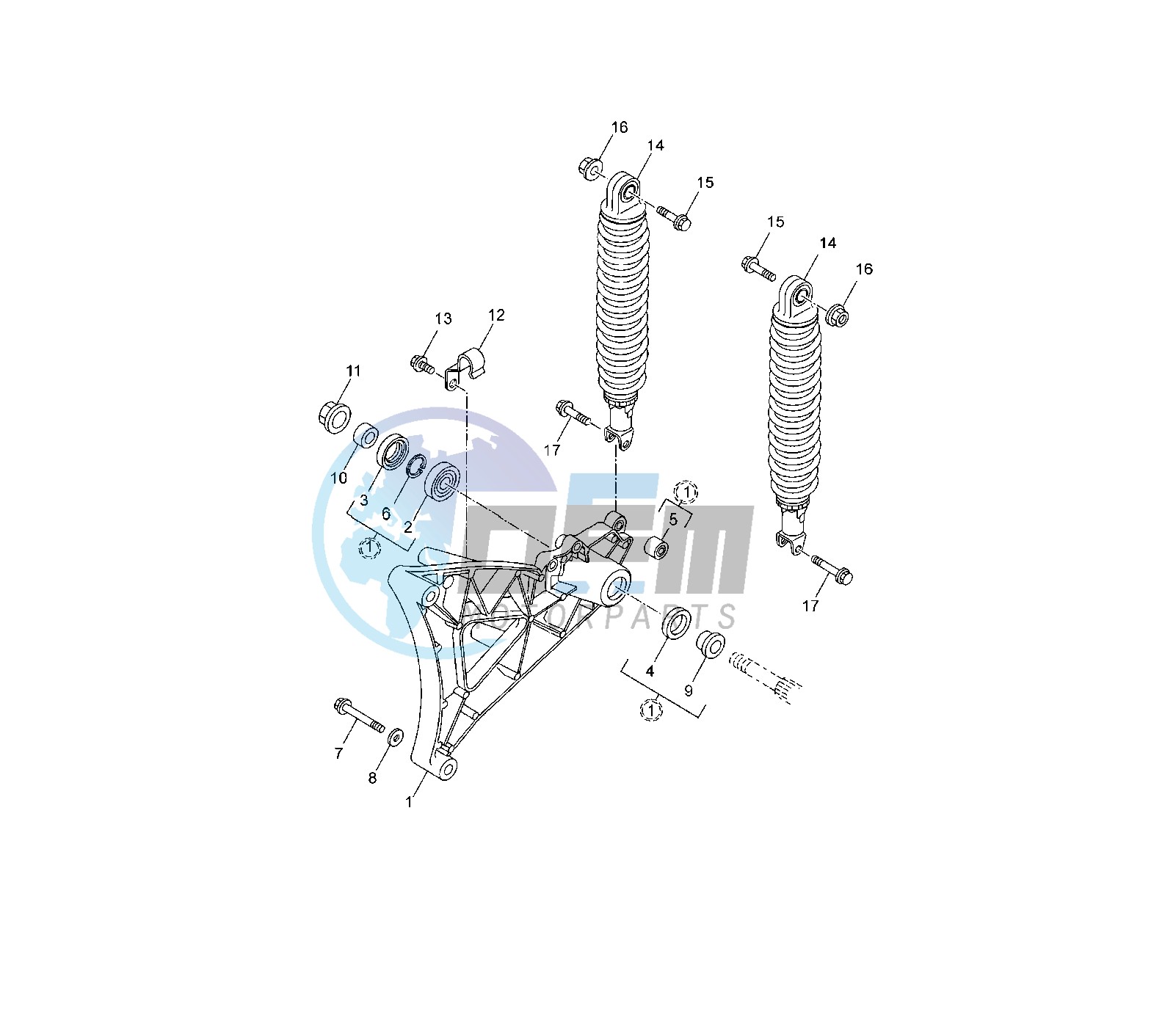 REAR SHOCK ABSORBER