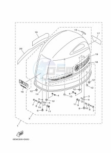 F130AETL drawing FAIRING-UPPER