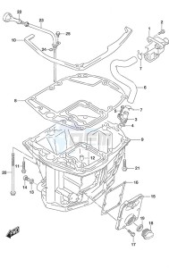 DF 150AS drawing Oil Pan