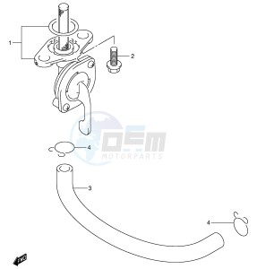 RM125 (E3-E28) drawing FUEL COCK