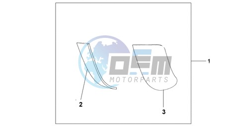 PANNIER SCUFF PAD SET