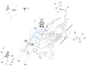 RSV4 1000 RR E4 ABS (EMEA, LATAM) drawing Locks