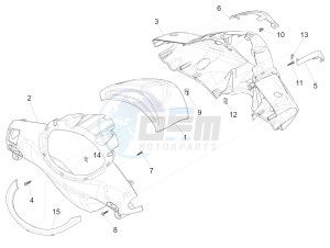 FLY 50 4T 4V USA (NAFTA) drawing Handlebars coverages