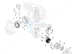 GTS 300 SUPER-TECH IE ABS E4 (APAC) drawing Flywheel magneto