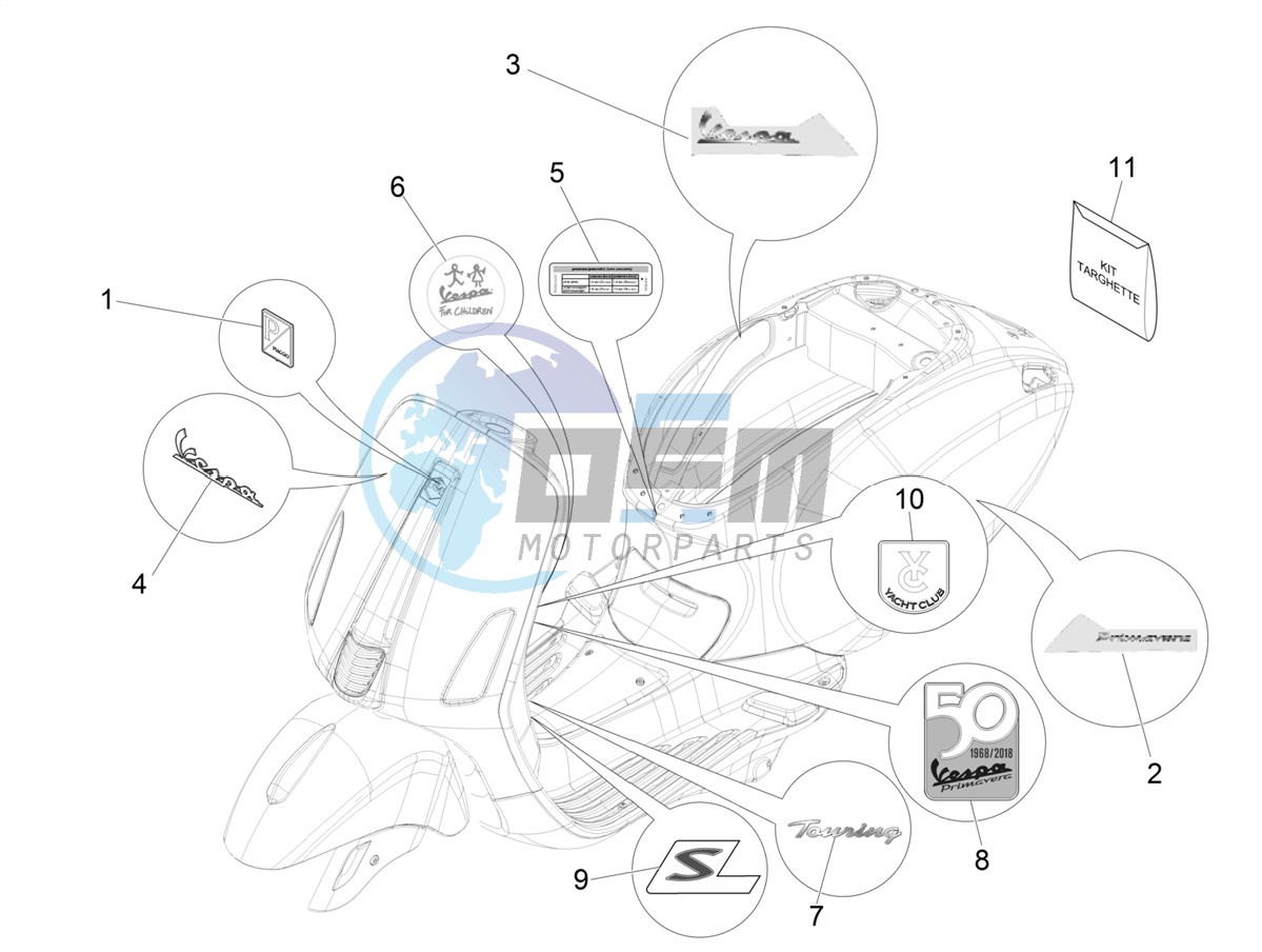 Plates - Emblems