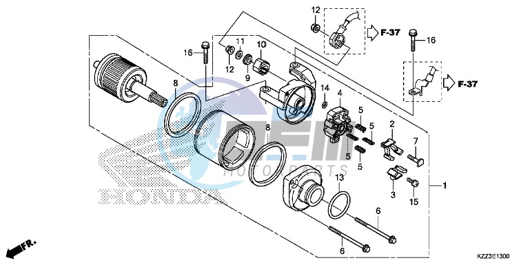 STARTER MOTOR