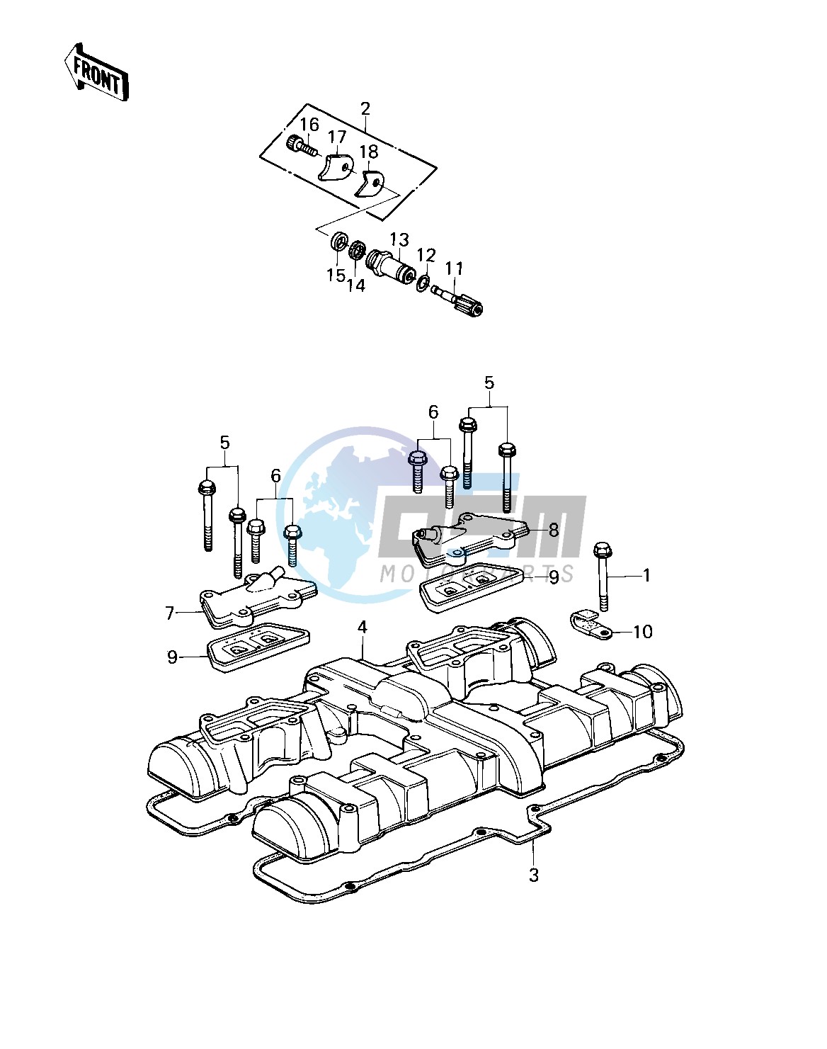 CYLINDER HEAD COVER -- 79-81 C2_C3_C4- -