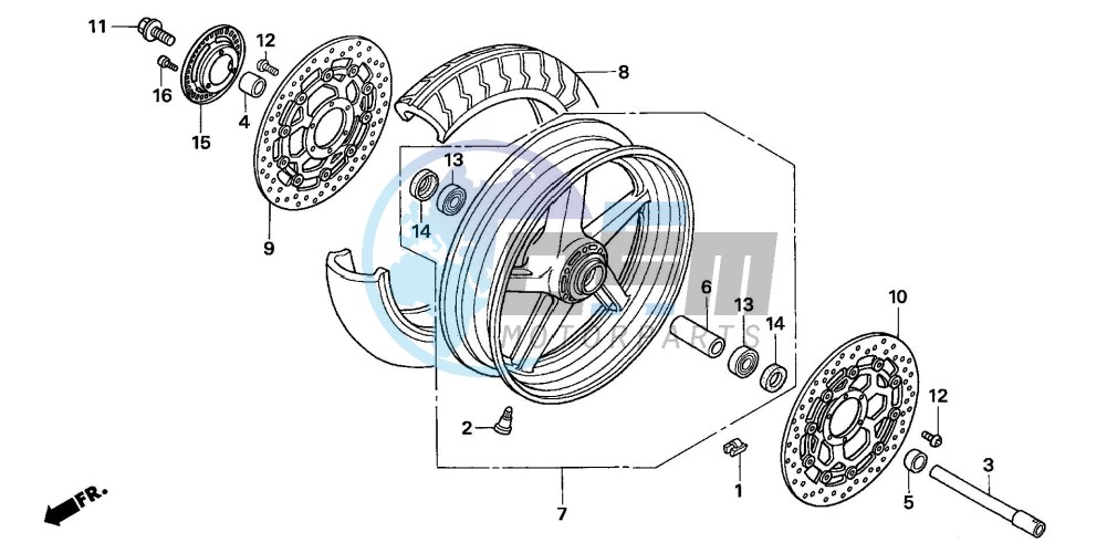 FRONT WHEEL