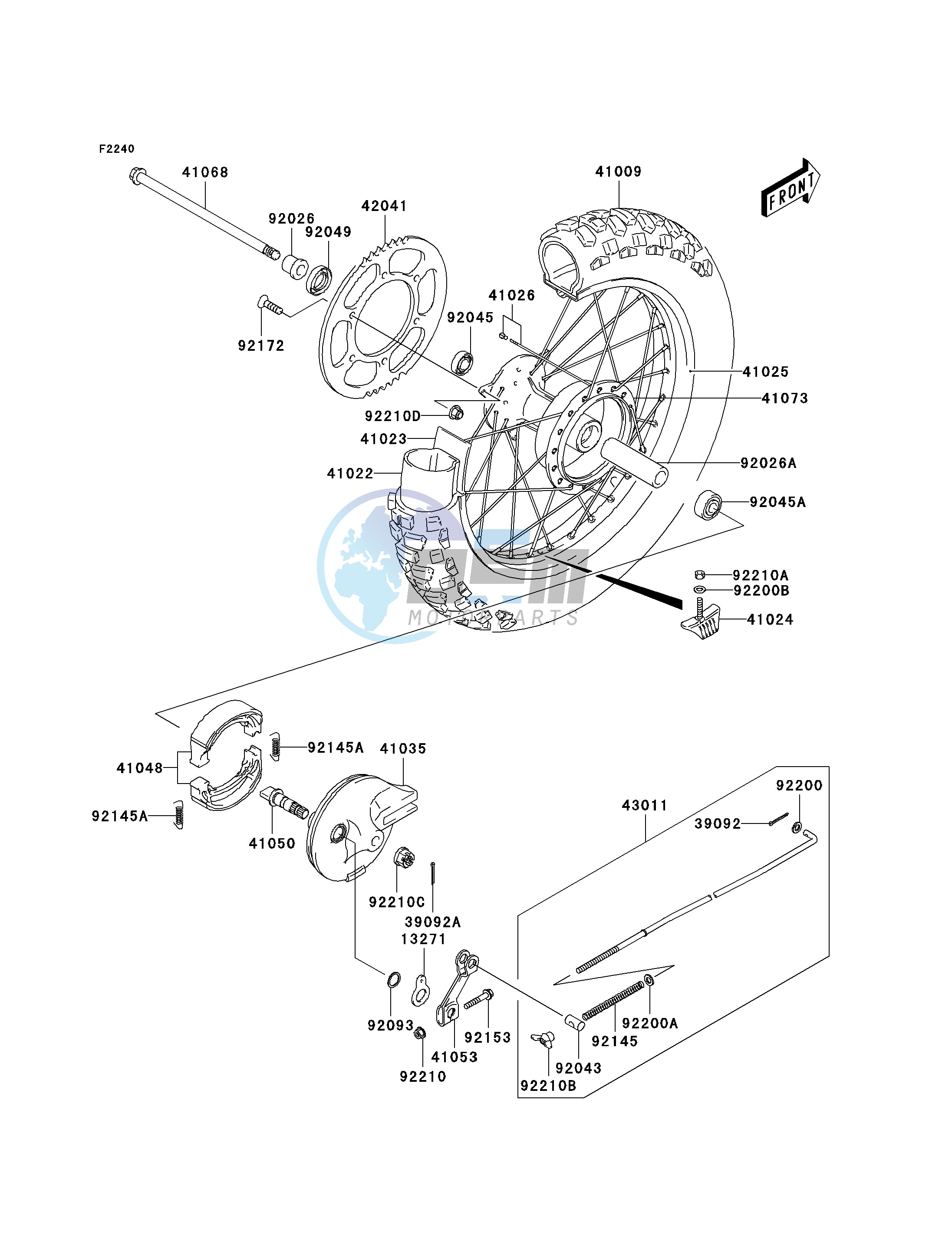 REAR HUB