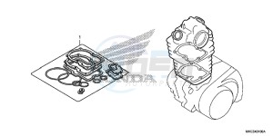 CRF450R Europe Direct - (ED) drawing GASKET KIT A