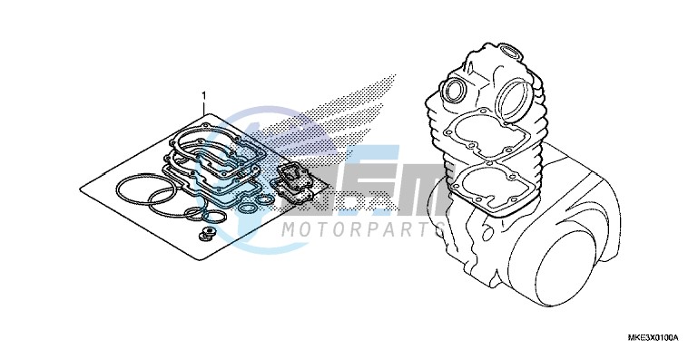 GASKET KIT A