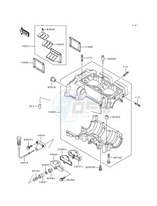 JF 650 B [TS] (B8) [TS] drawing CRANKCASE