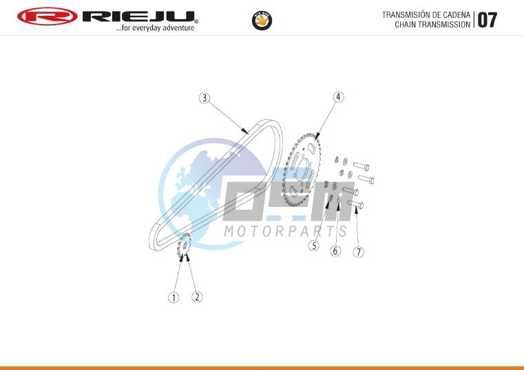 CHAIN TRANSMISSION