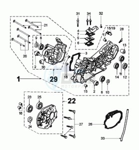 FIGHT ZA 30 (DK) drawing CRANKCASE