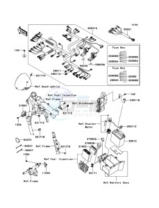 VN1700 CLASSIC TOURER VN1700C9F GB XX (EU ME A(FRICA) drawing Chassis Electrical Equipment