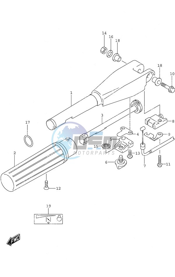 Tiller Handle