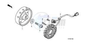 TRX420FPA9 Australia - (U) drawing GENERATOR